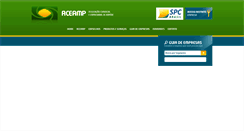 Desktop Screenshot of aceamp.com.br
